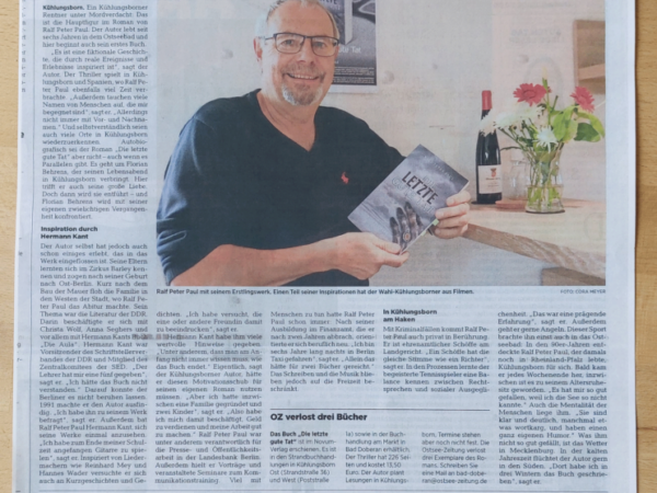 Pressetext zu „Die letzte gute Tat“
